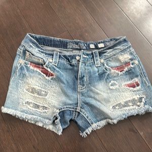 Miss Me signature shorts